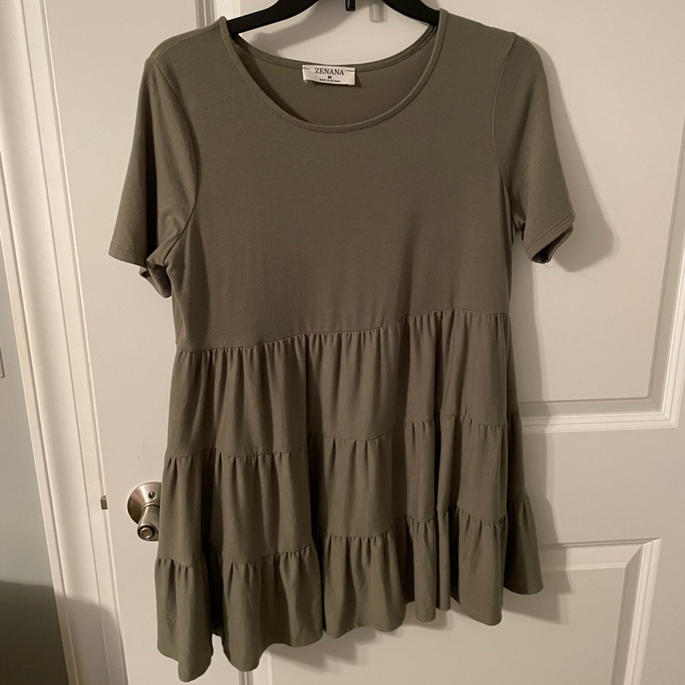 Zenana Flowy Top